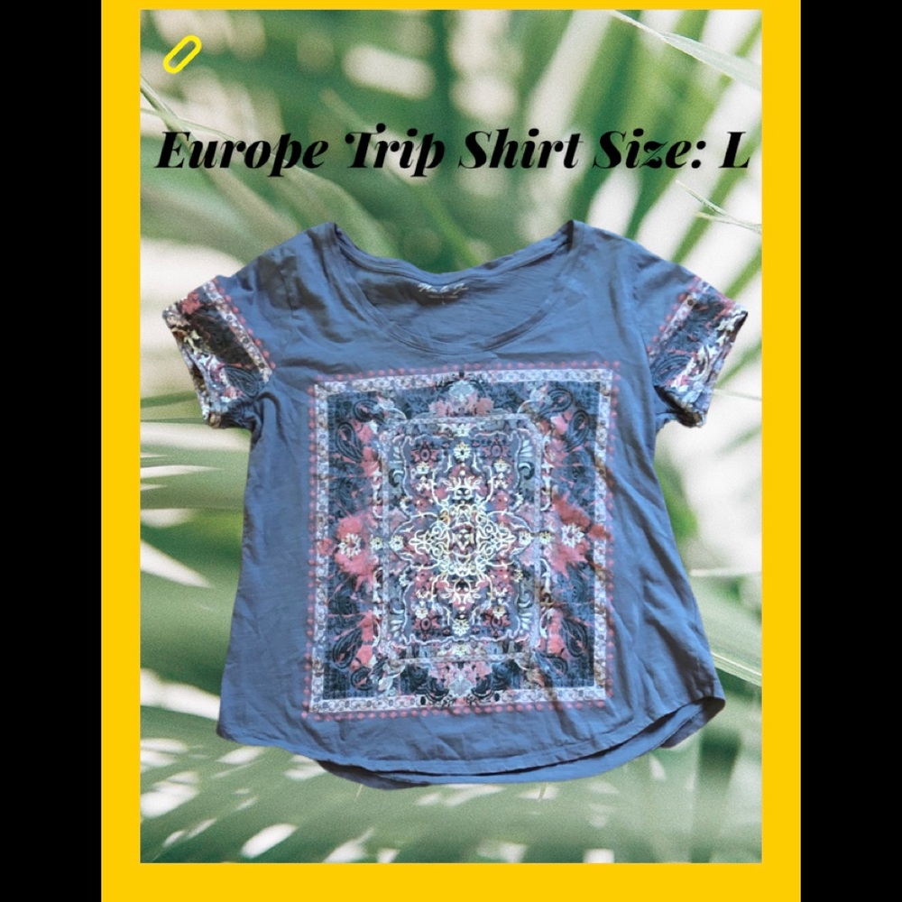 European Trip Cultural Shirt
